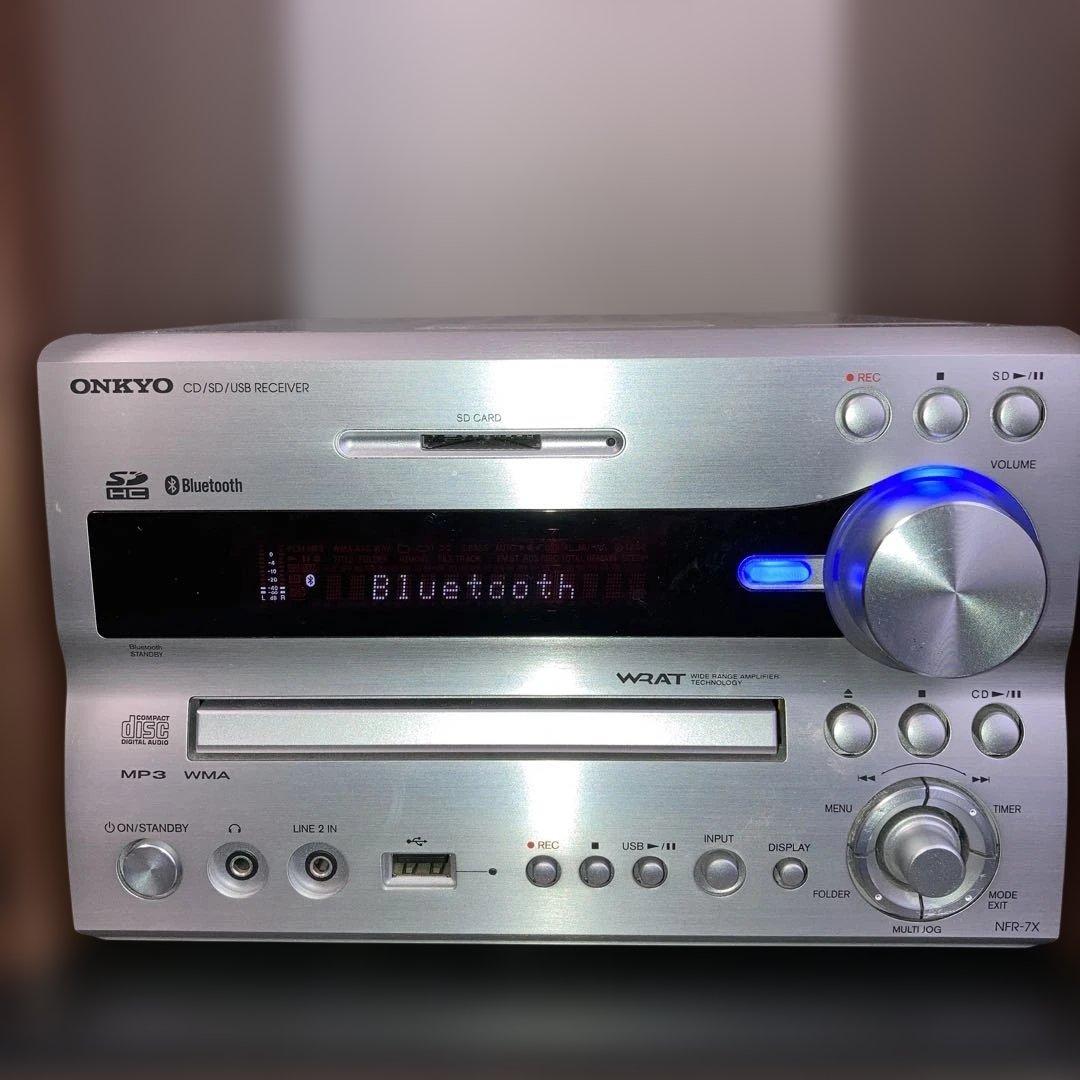 ONKYO Bluetoothミニコンポ CD/SD/USB