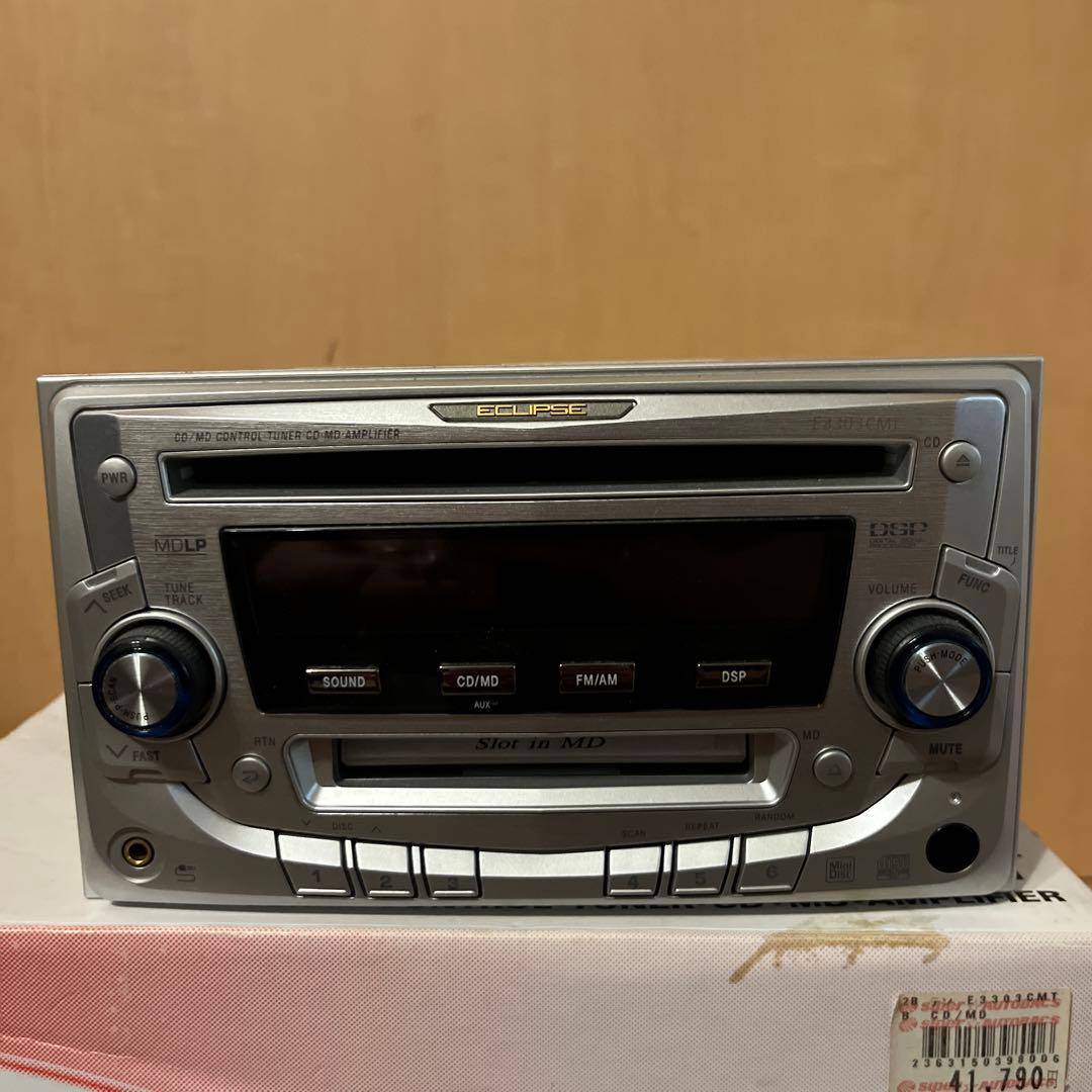 ECLIPSE（イクリプス）E3303CMT CD/MDデッキ AUX対応