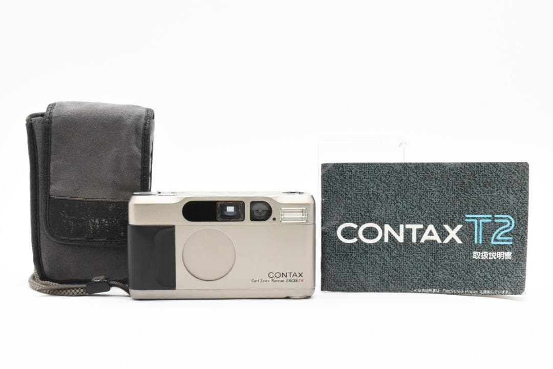美品 CONTAX T2 カールツァイス コンパクトフィルムカメラ