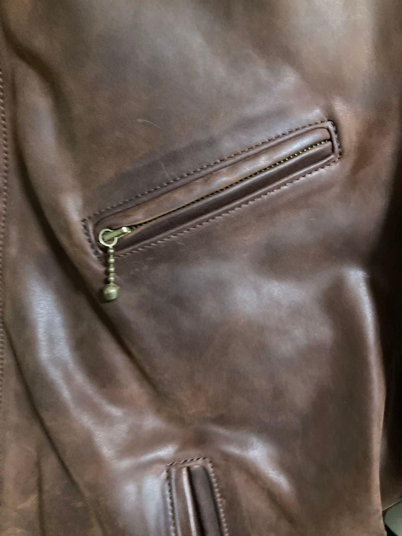 最終 Aero Leather Halfbelt 1930s エアロレザー 40