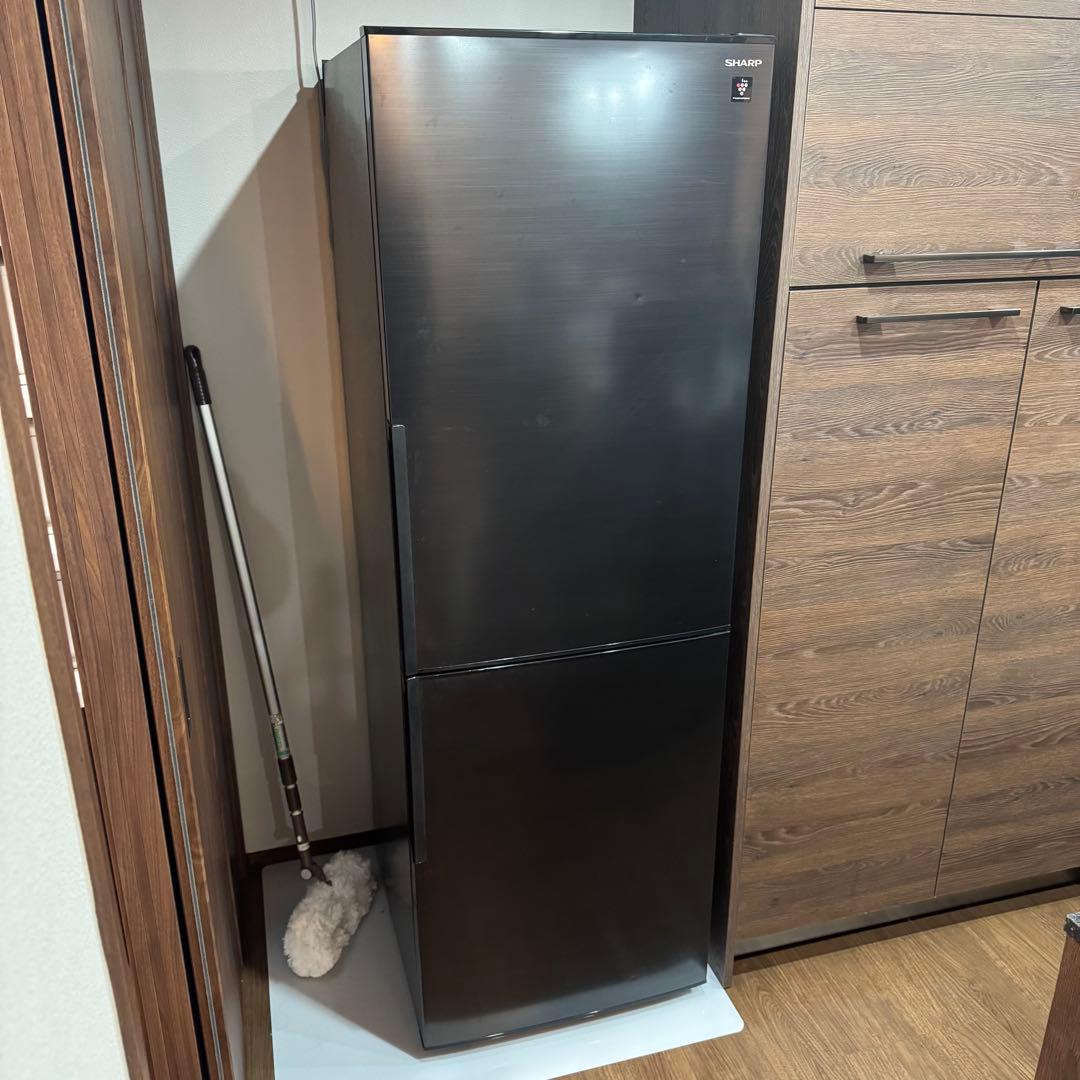SHARP★冷凍冷蔵庫★SJ-AK31F★ブラック★310L★プラズマクラスター