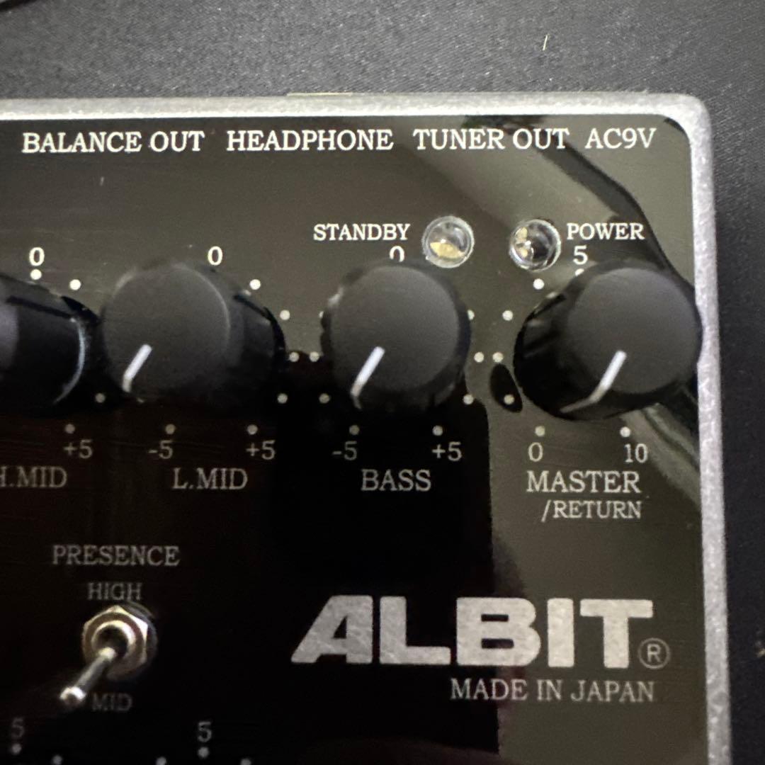 ALBIT A1BP pro MARK II ベースプリアンプ