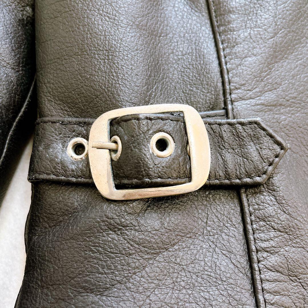 Freedom レザージャケット シングルライダース 牛革 本革 キルティング