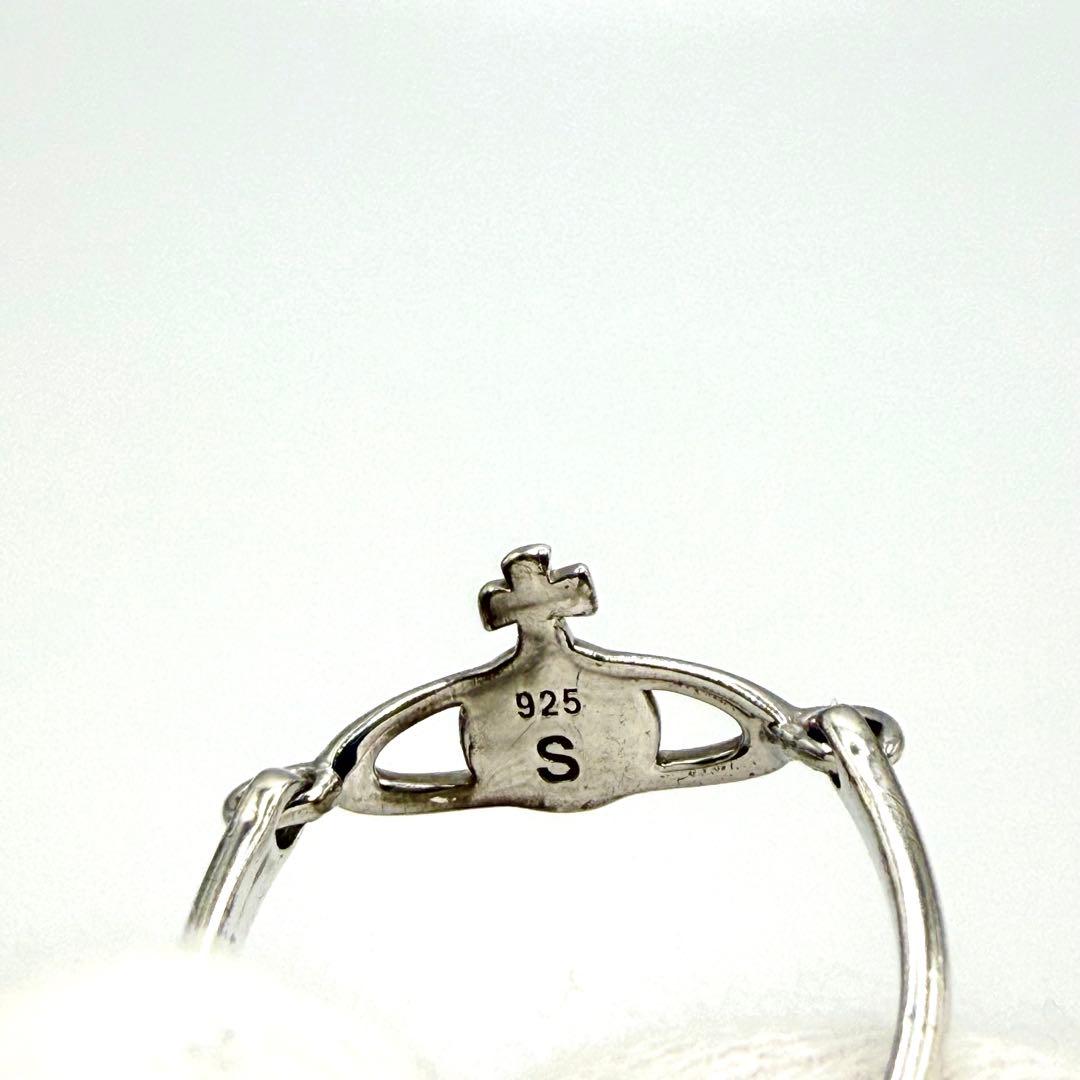 美品 希少 ヴィヴィアンウエストウッド オーブ シルバーリング S 11～12号