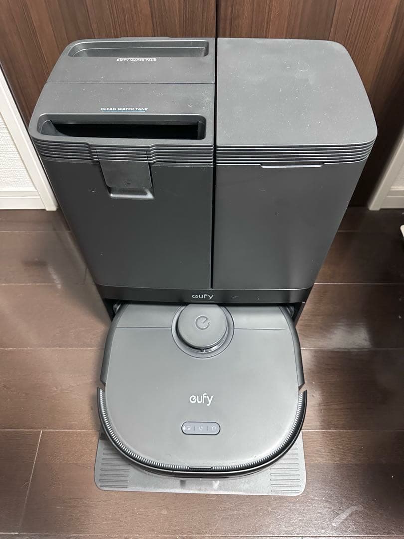 【中古】eufy X10 Pro Omni ロボット掃除機本体 ブラック