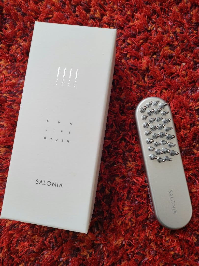 サロニア　ＥＭSリフトブラシ　美顔器　バリブラシ　SALONIA 電気ブラシ