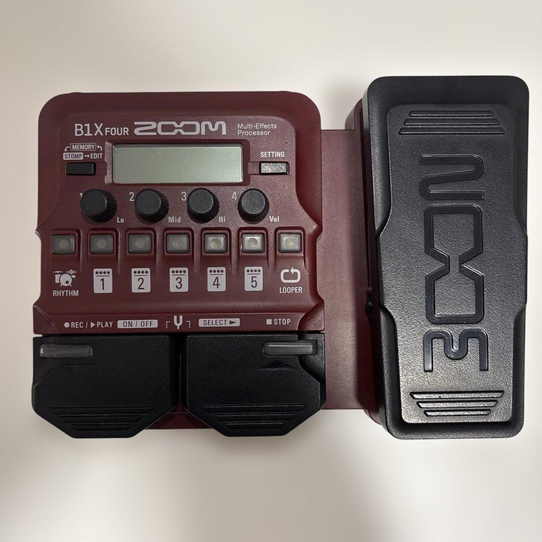 ZOOM B1X FOUR マルチエフェクター　ベース用