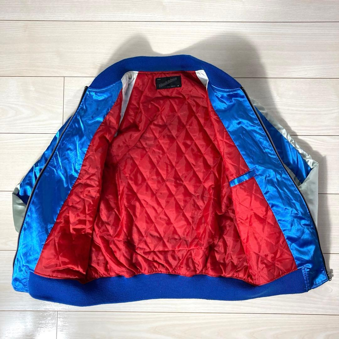 【美品】HOSHIHIME 星姫 鷹 龍 刺繍ロゴ YOKOSUKA スカジャン