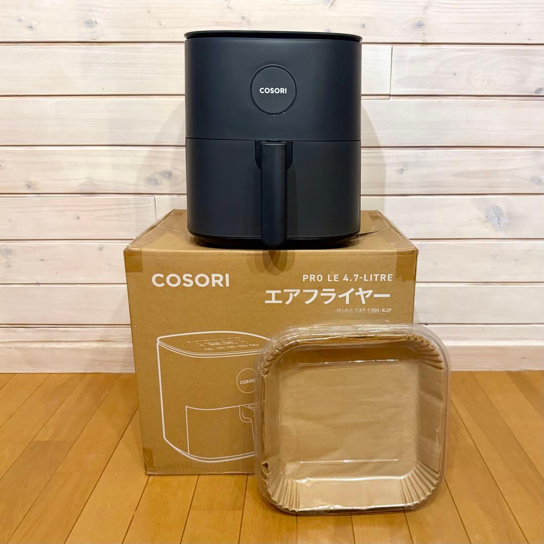 COSORI コソリ ノンフライヤー エアフライヤー ブラック 4.7リットル