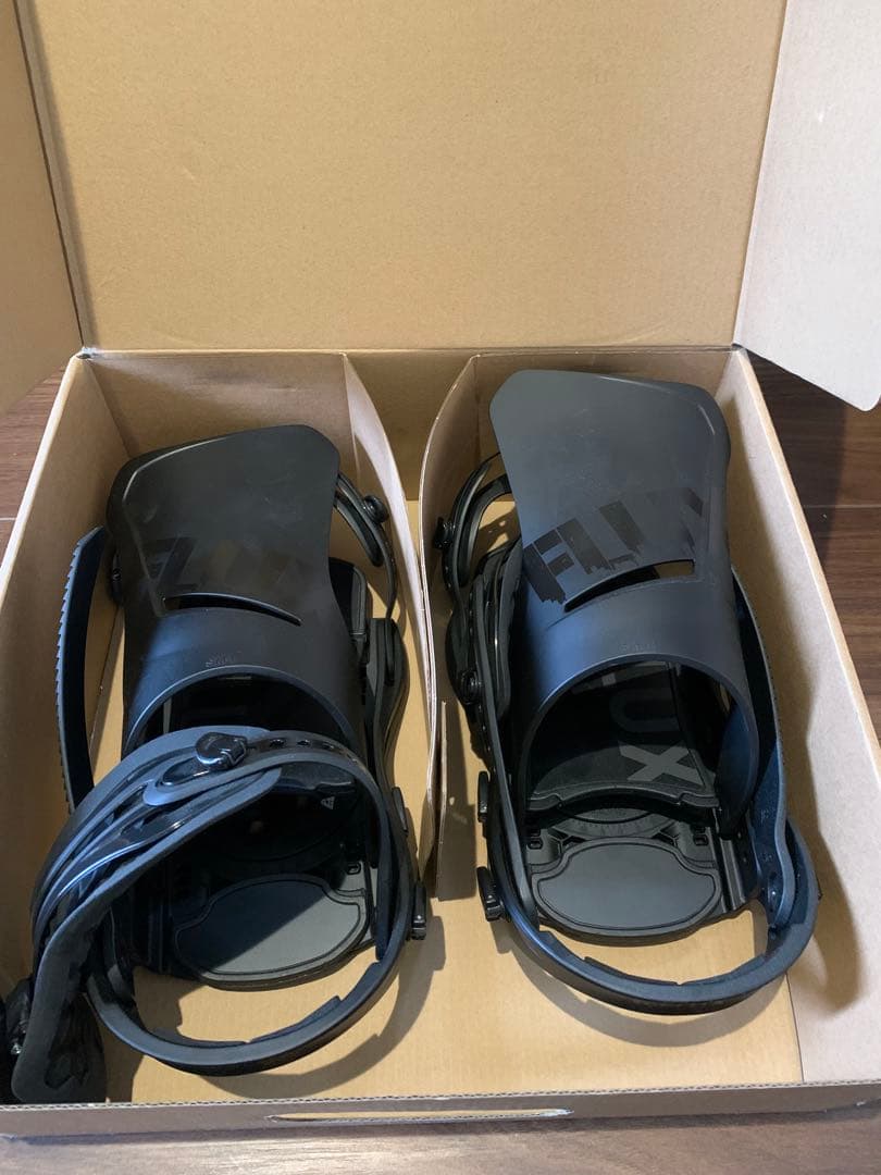 未使用品　FLUX DS スノーボードビンディング ブラック