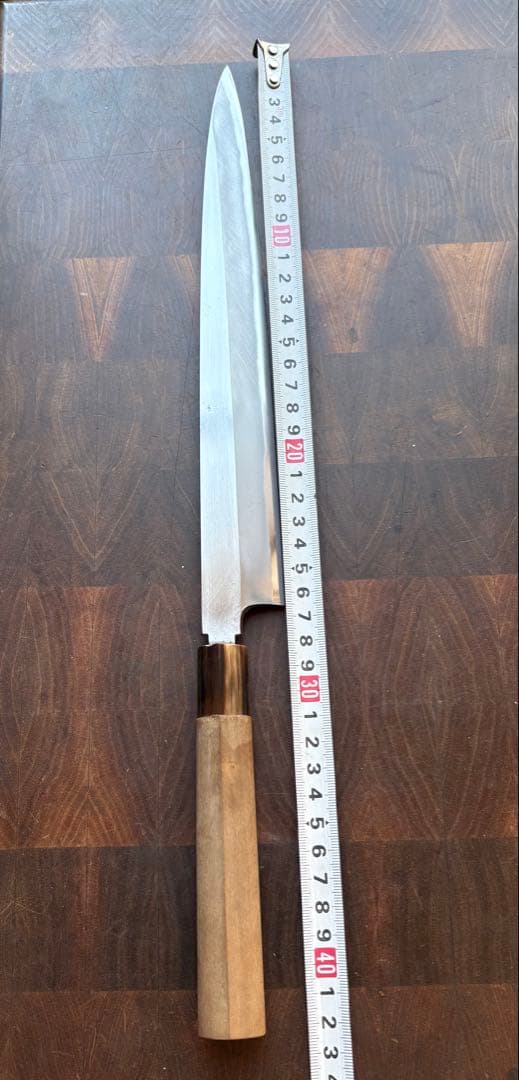 刀鍛冶　水野正範　霞　柳刃　270mm 包丁　 白鋼　9寸　和包丁　堺打刃物