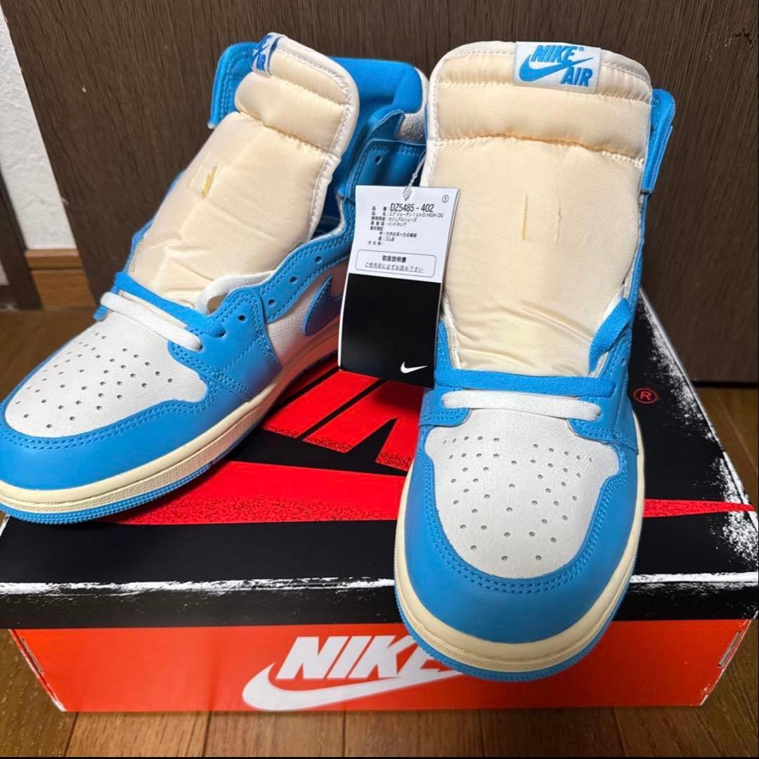 NIKE AIR JORDAN1 RETRO HIGH OG UNCリイマジンド