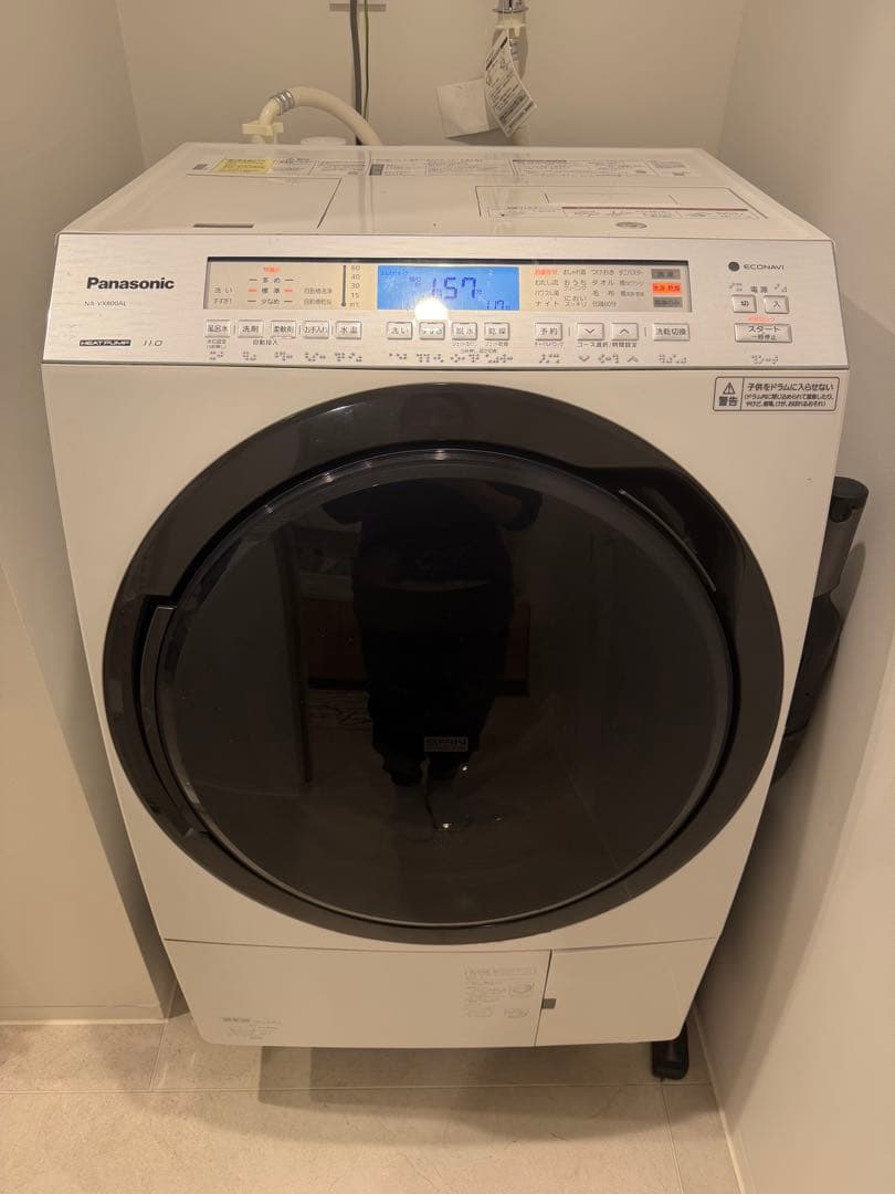 Panasonic ドラム式洗濯機 NA-VX800AL 2/15発送