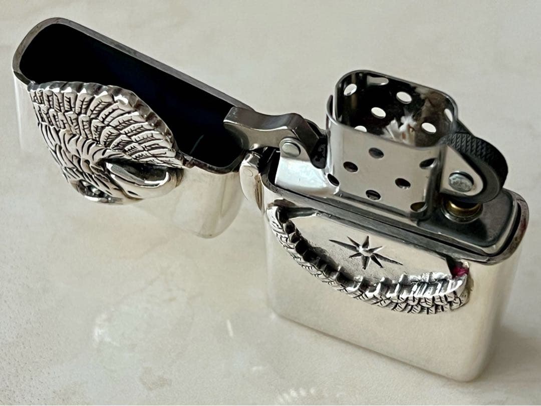 ZIPPO超希少スターリングシルバー925イーグル 超重量