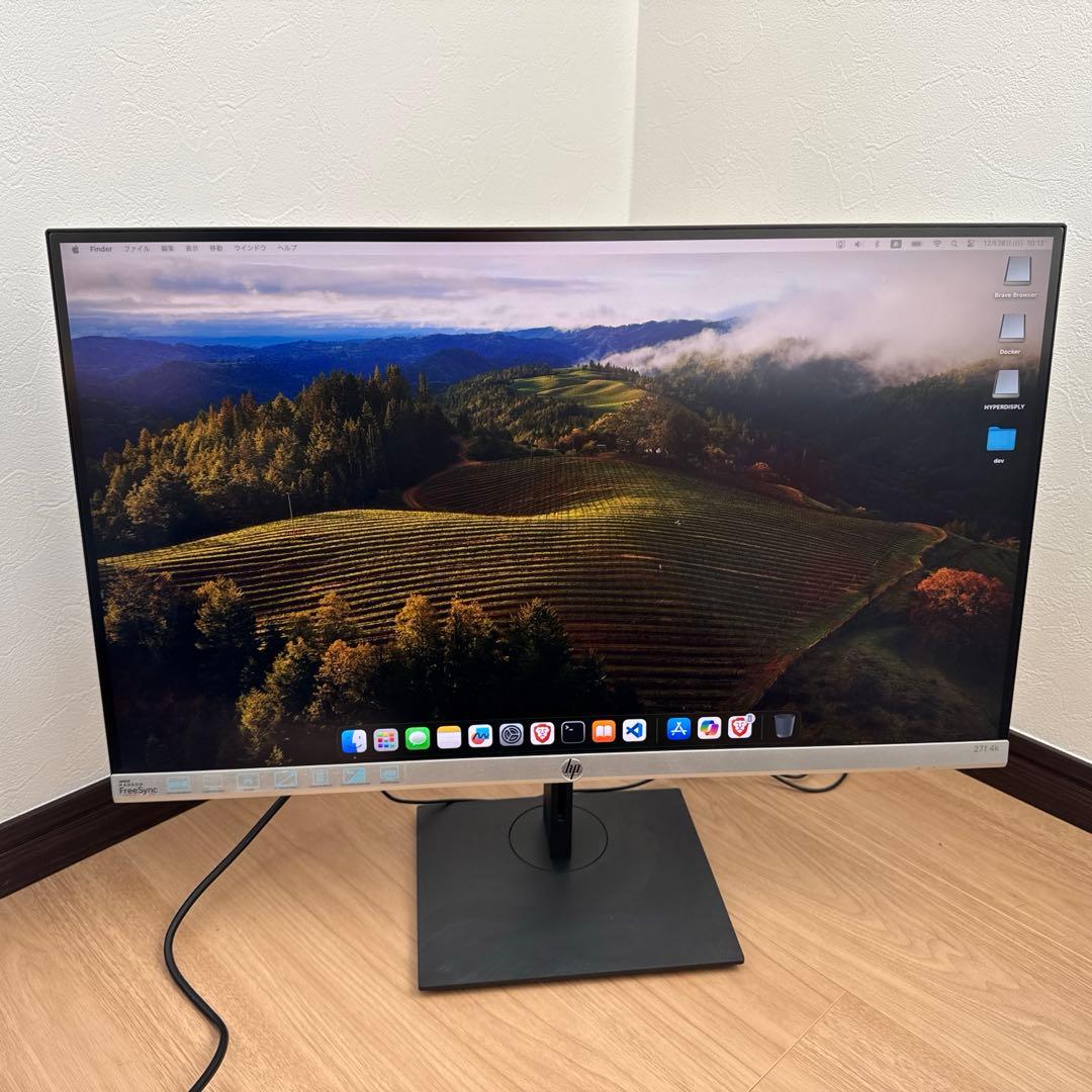HP 27f 4K ディスプレイ