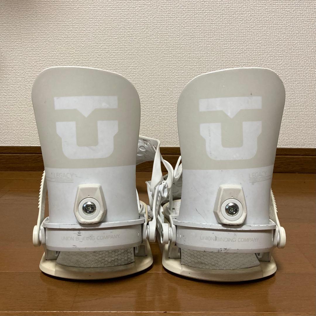 値下げUNION LEGACY ユニオン レガシー ビンディング M ホワイト