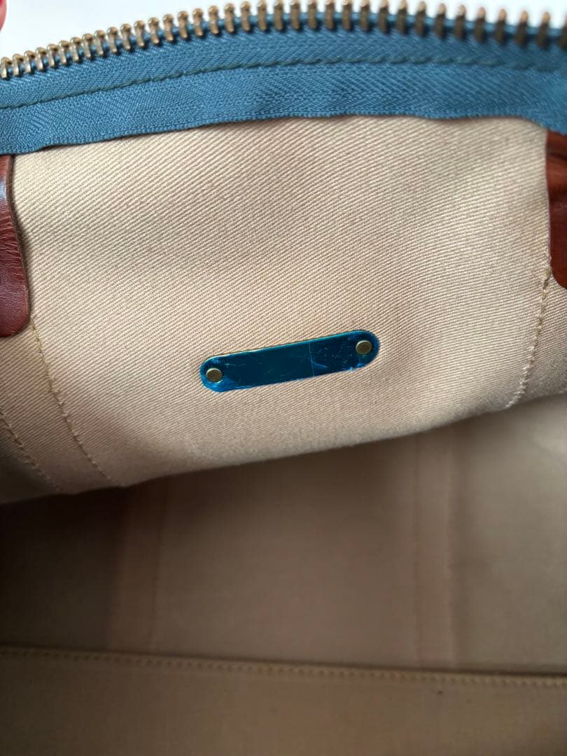 ポロラルフローレン! ボストンバッグ ダークグリーン チェック柄　大容量　鍵付き