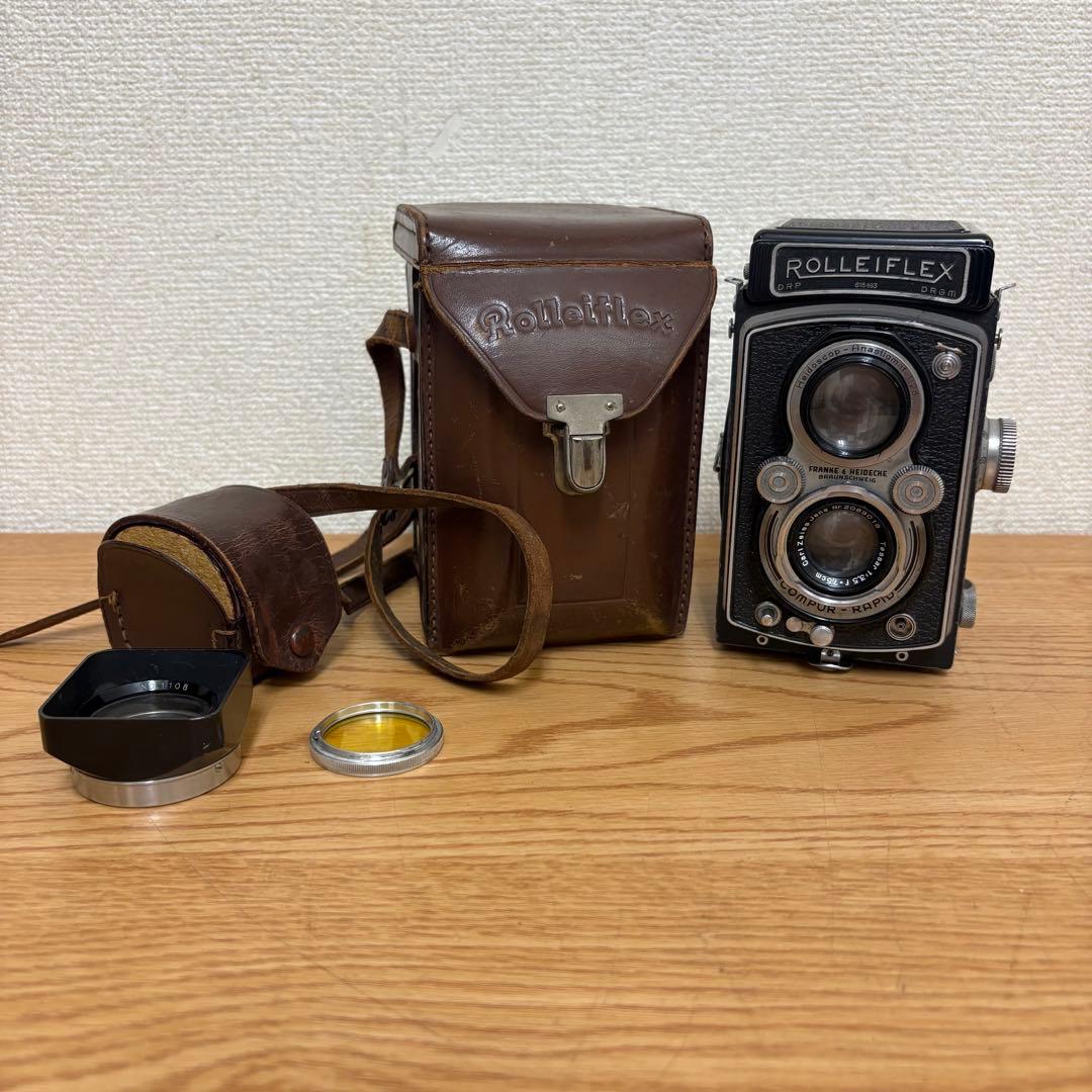 P1 Rolleiflex 二眼レフカメラ 付属品付き