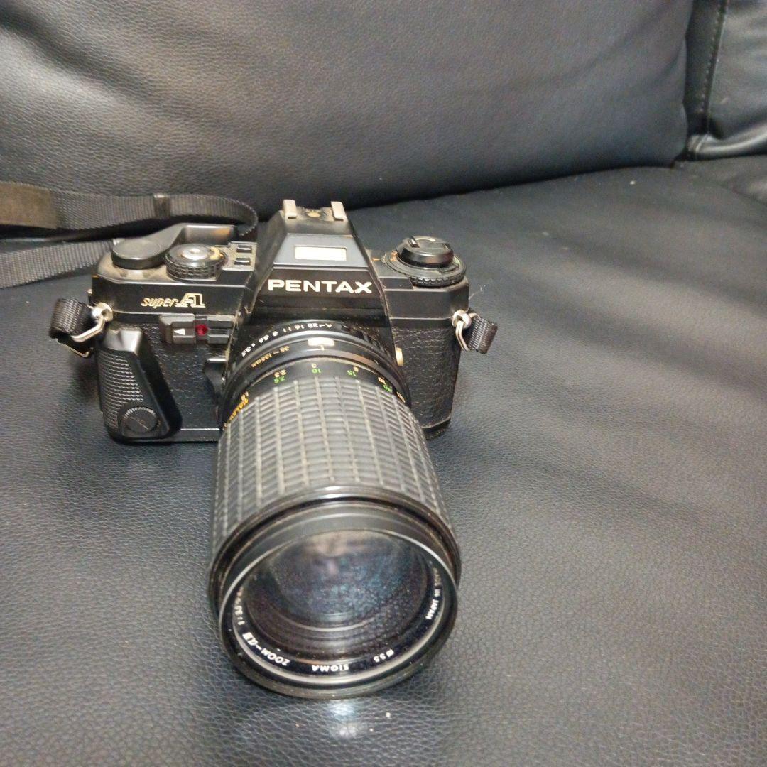 PENTAX SUPER A フィルムカメラ SIGMAレンズ付き