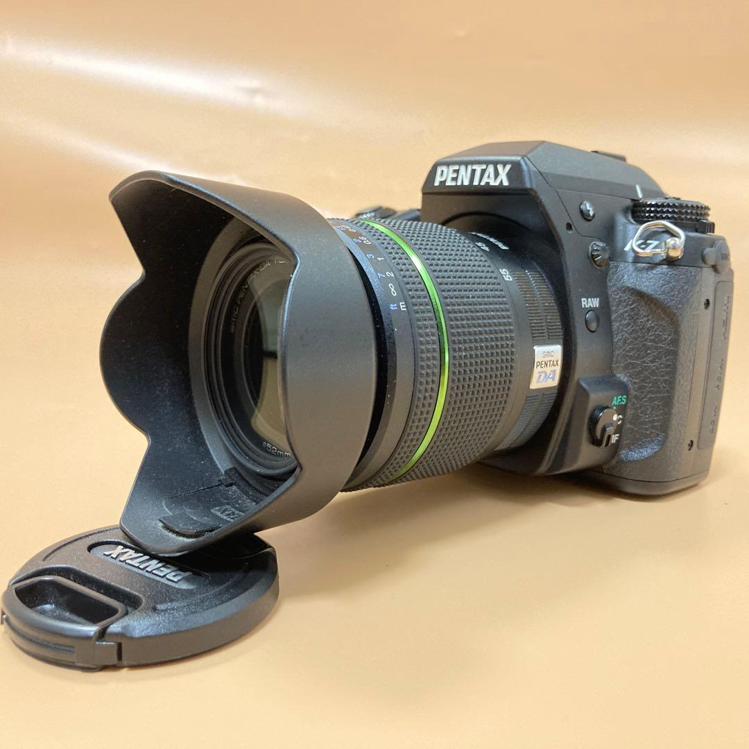 スマホ転送OKペンタックス K-x 一眼レフカメラ ホワイト SDカード付き