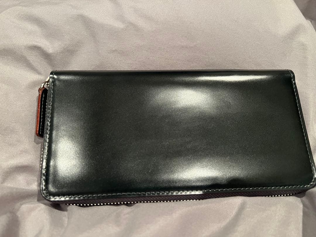 土屋鞄コードバン長財布 Lファスナー財布 コードバン 馬蹄型小銭入れ3点