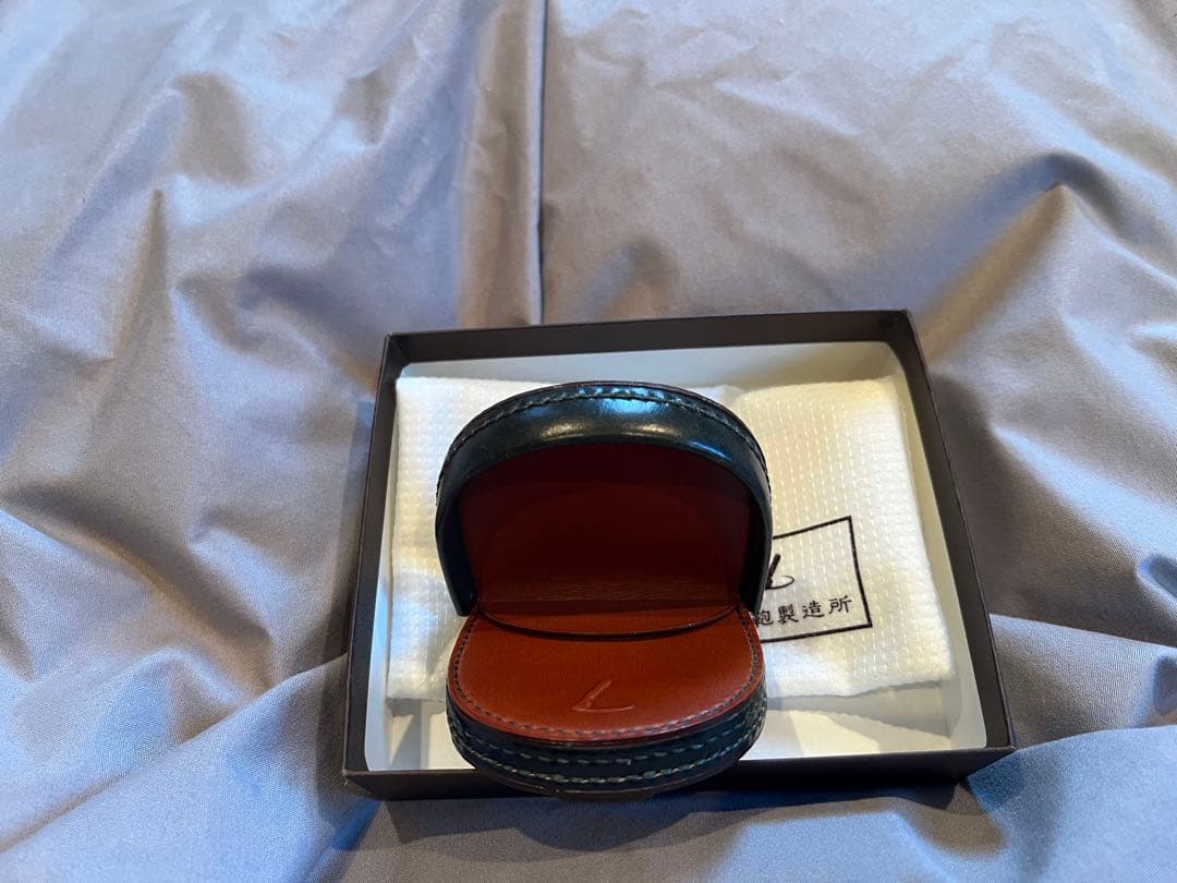 土屋鞄コードバン長財布 Lファスナー財布 コードバン 馬蹄型小銭入れ3点