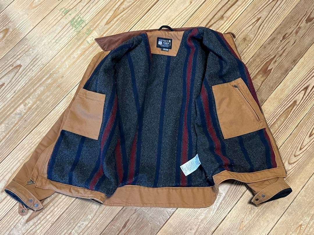 Carhartt Detroit ブラウンジャケット