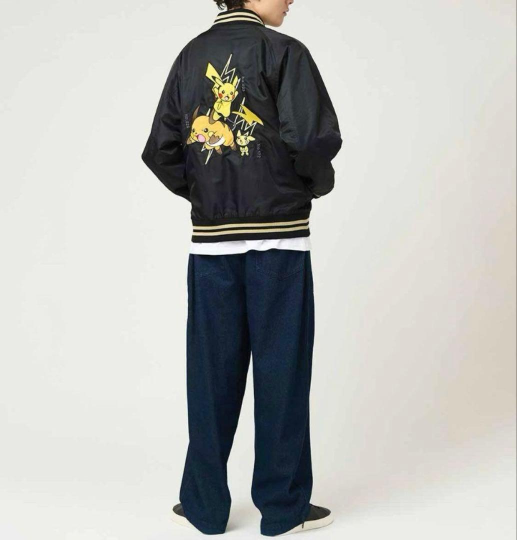 【本日最終価格】グラニフ ポケモン ピカチュウ＆ライチュウ＆ピチュー XL.