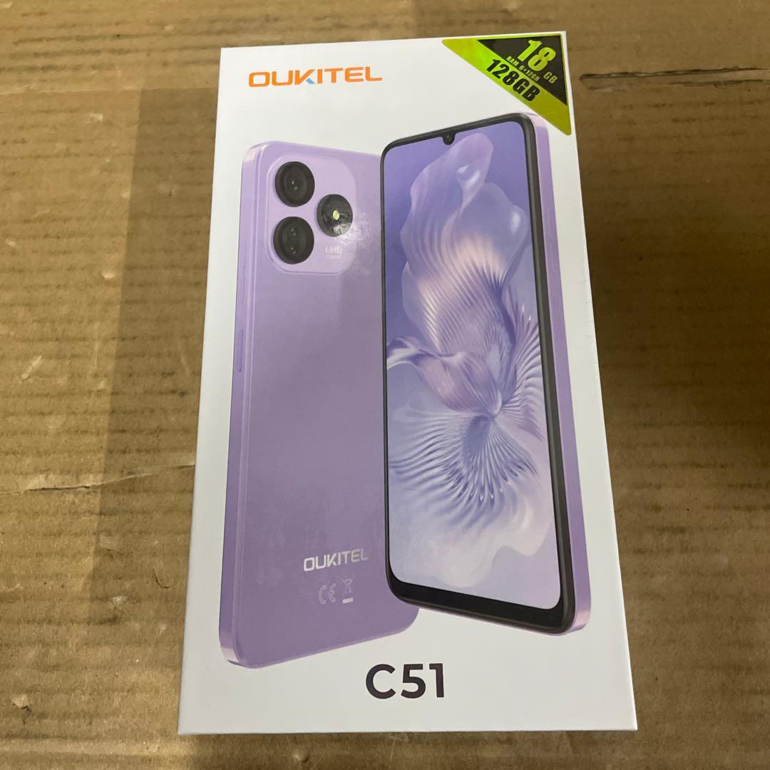 新品未開封 OUKITEL C51 18GB+128GB 黒