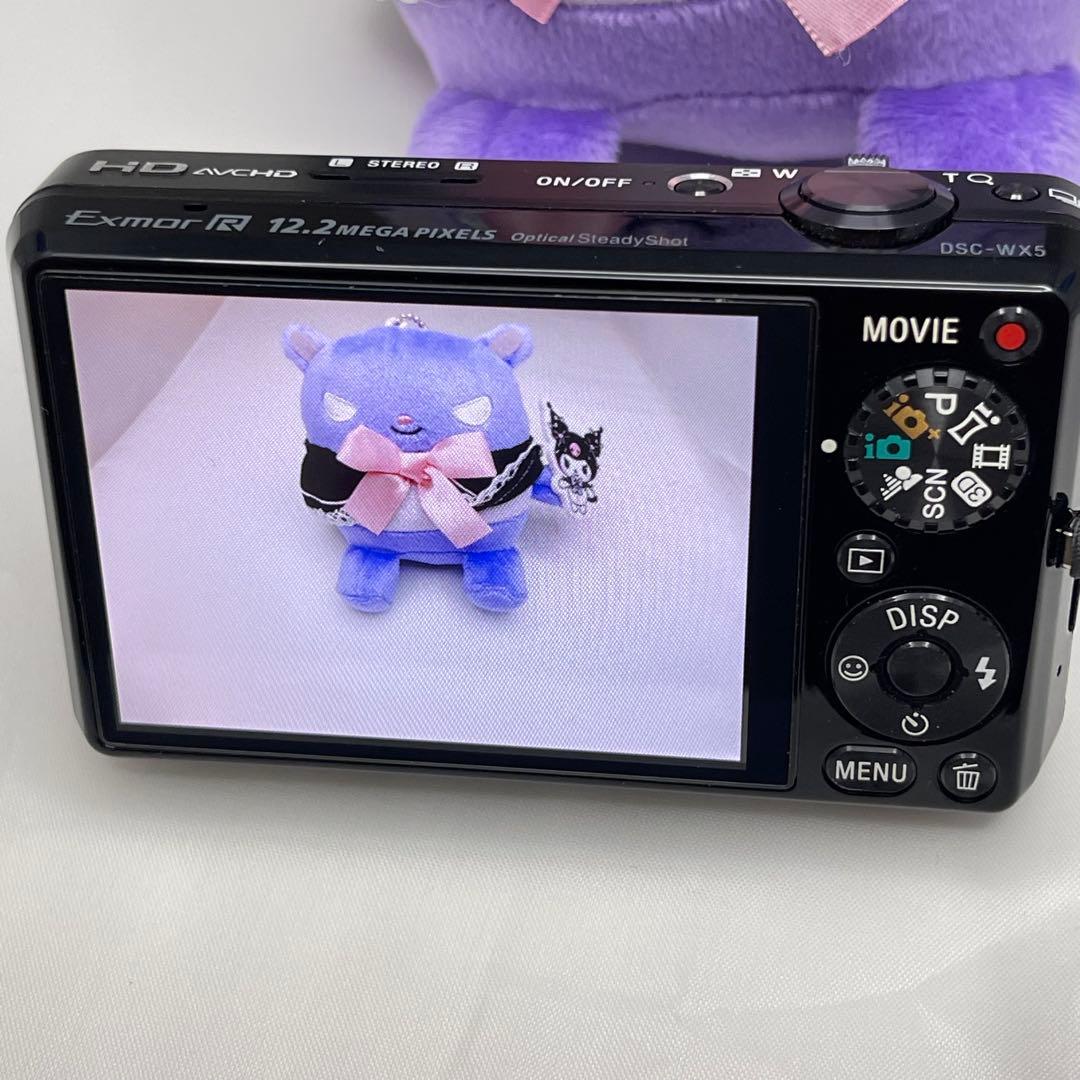 SONY Cyber-shot DSC-WX5 黒 デジカメ コンデジ