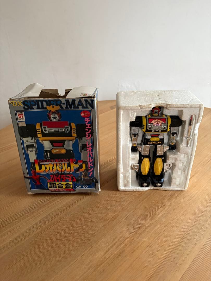 レオパルドン　DX超合金　GA-90 スパイダーマン 当時もの
