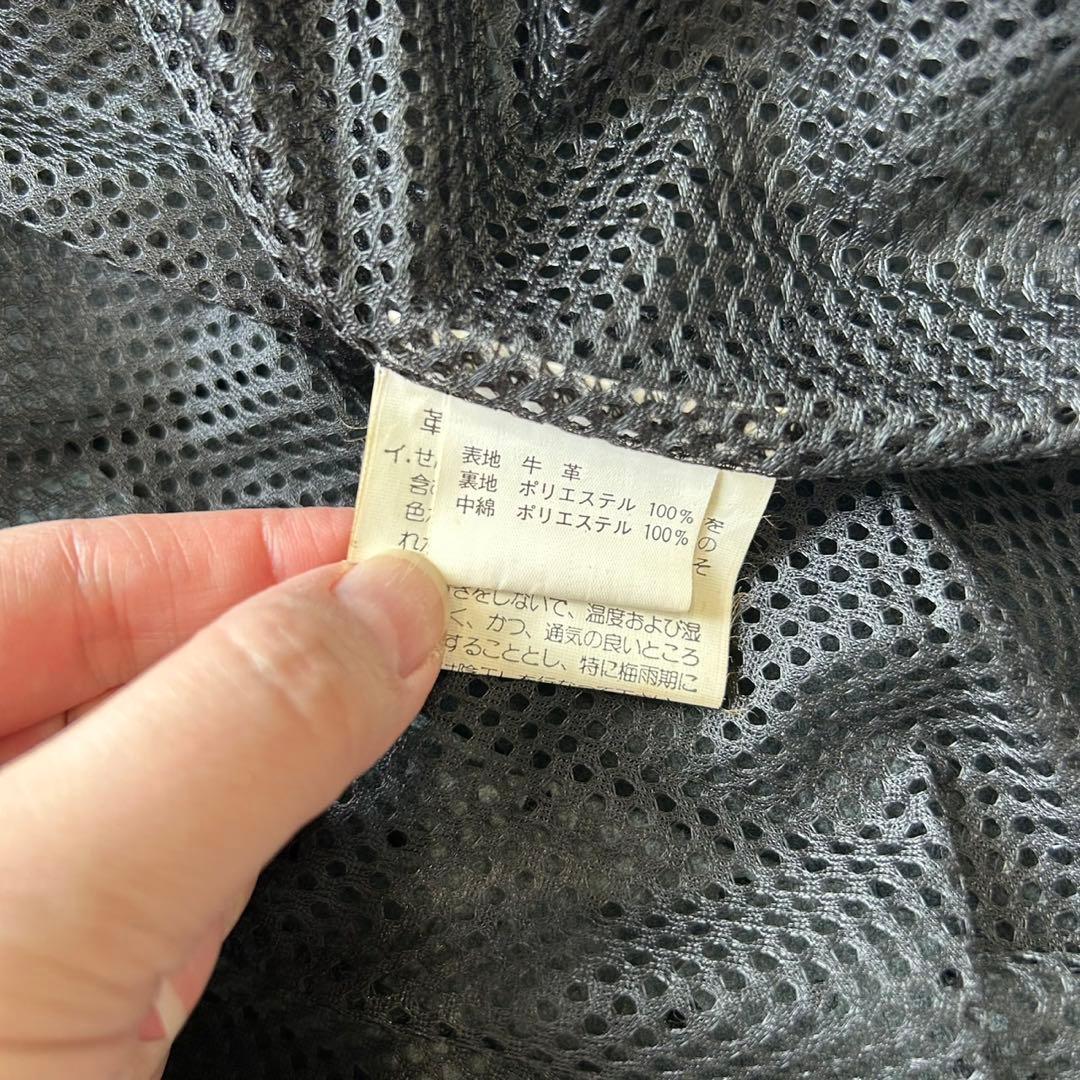 【専用】矢沢永吉 E.YAZAWA シングルライダース レザージャケット L