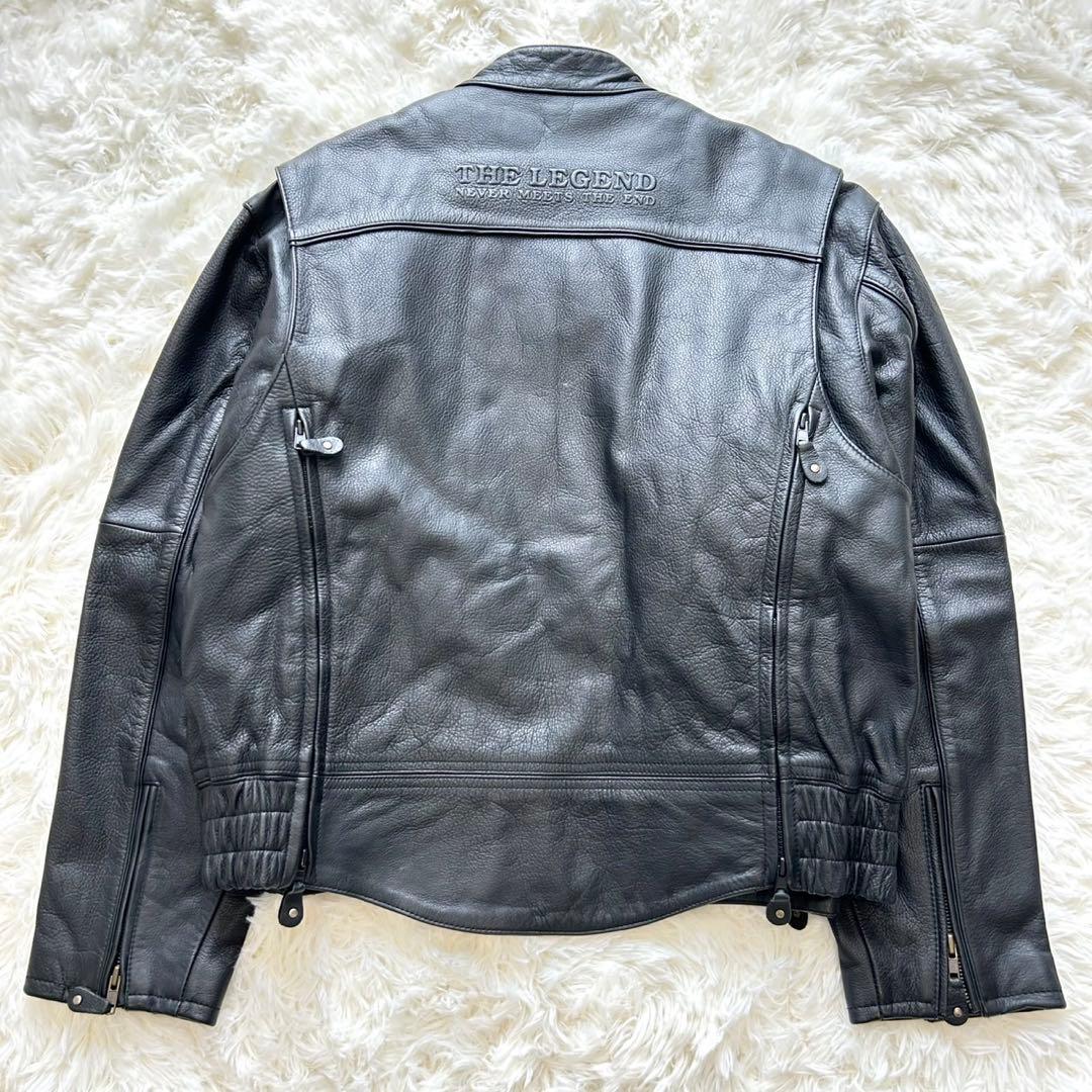 【専用】矢沢永吉 E.YAZAWA シングルライダース レザージャケット L