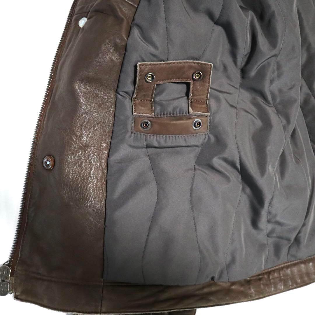 Timberland limited 本革レザージャケット Lサイズ ティンバー