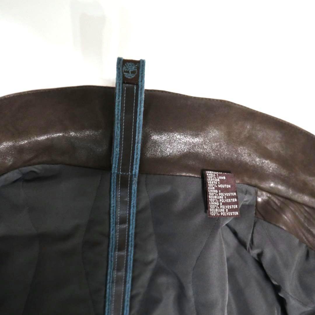 Timberland limited 本革レザージャケット Lサイズ ティンバー