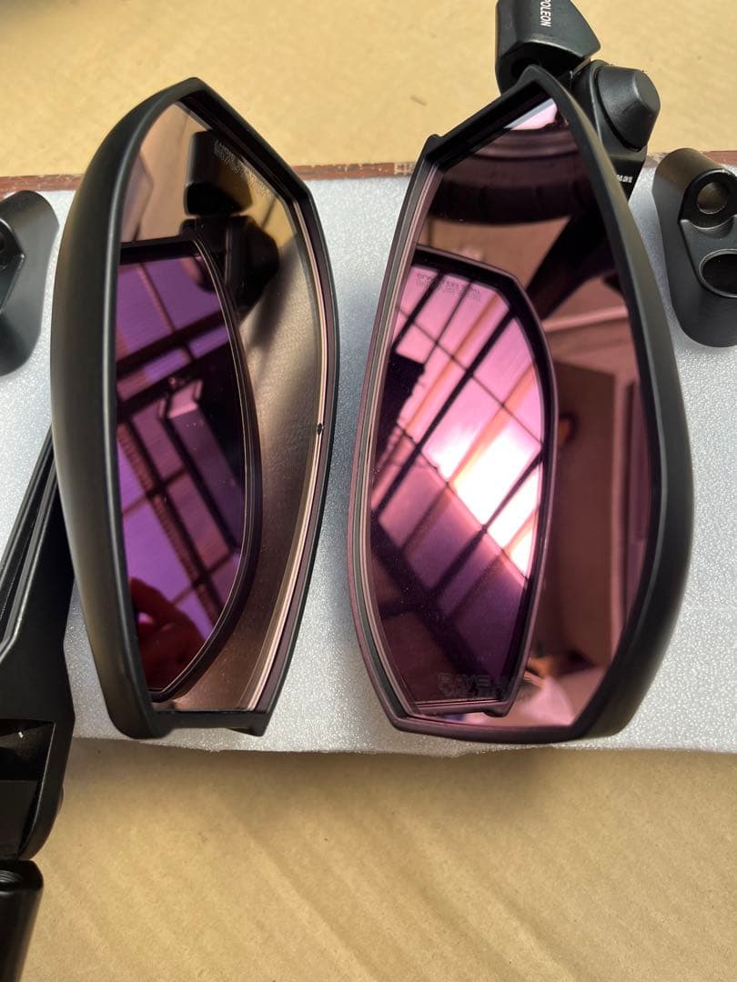 バイク　ナポレオン　ハンドルマウントミラー　　パックミラー　サイドミラー　未使用