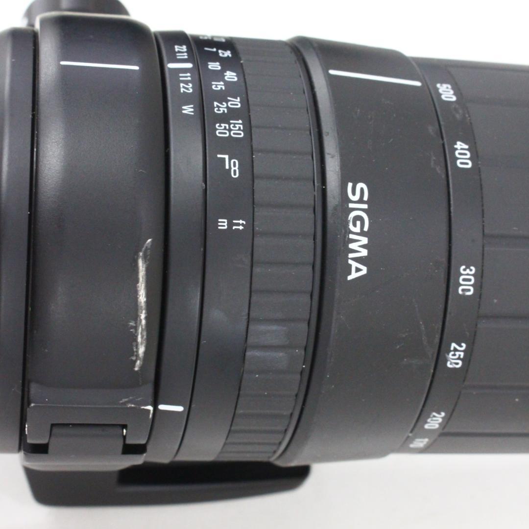 ◇ジャンクSIGMA ケース付望遠レンズ APO170～550㎜ 1:5-6.3