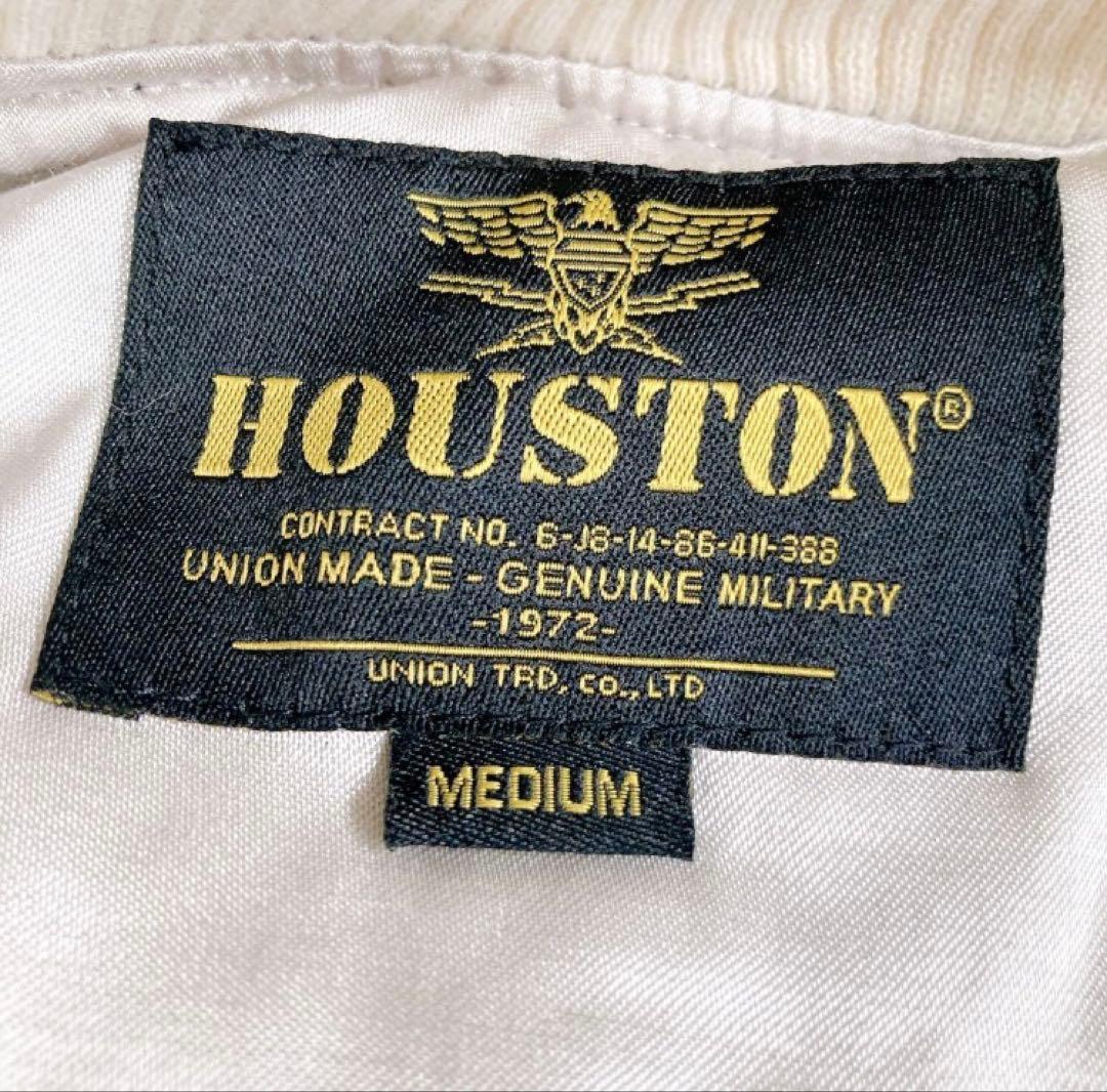 【美品】HOUSTON ヒューストン　ALASKA アラスカ　スカジャン　M