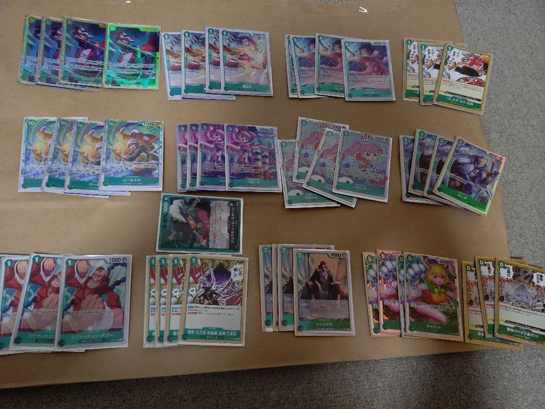 緑ミホーク　ワンピースカードゲーム