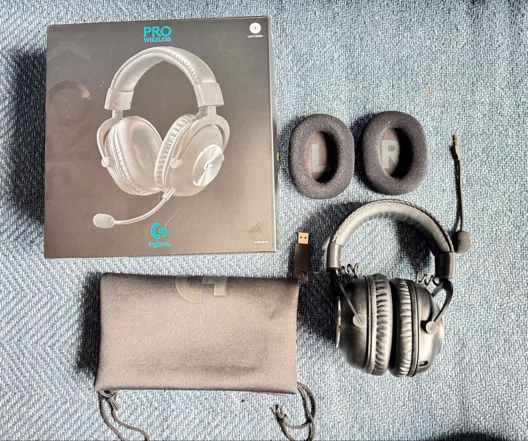 Logicool G PRO X ワイヤレス ゲーミングヘッドセット