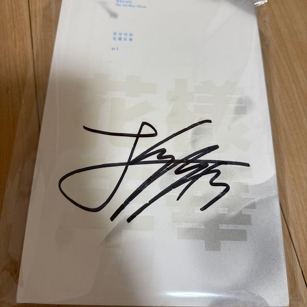 bts ジョングク　直筆サインアルバム