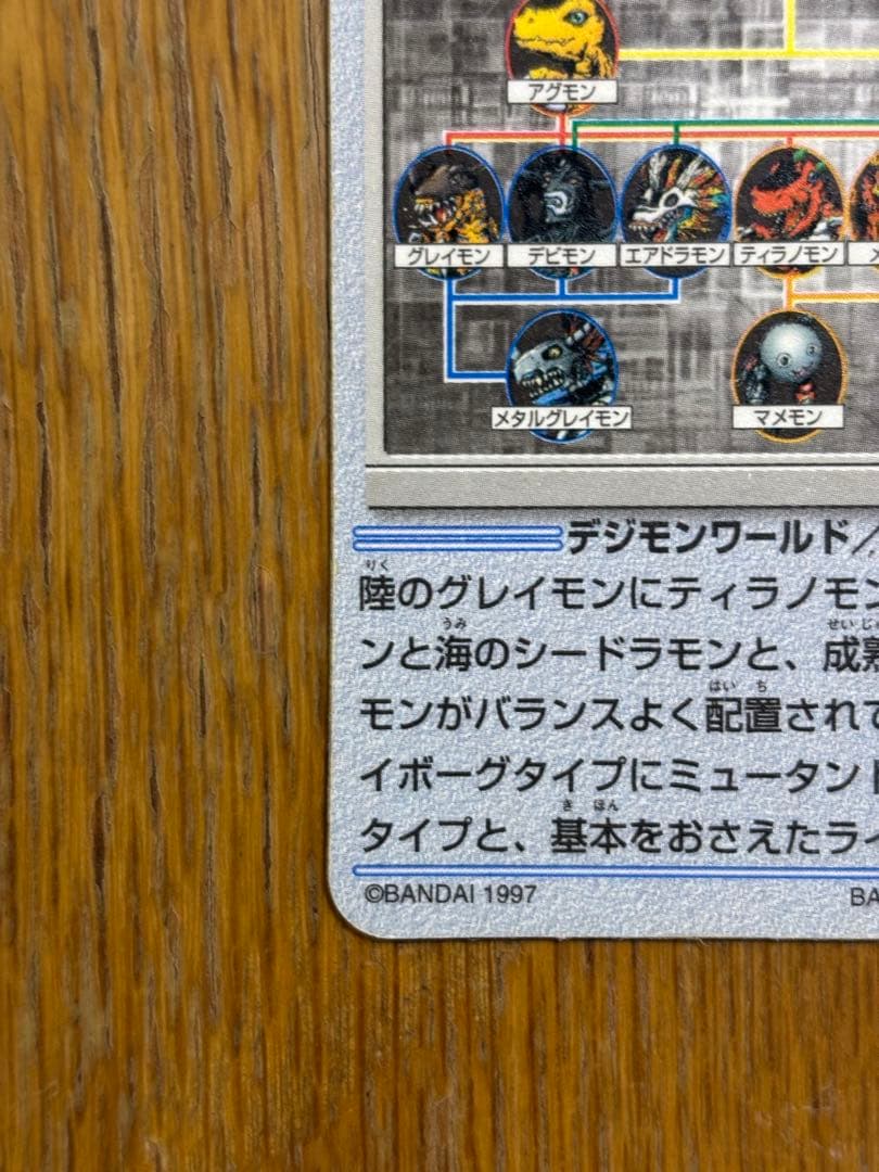 デジタルモンスター Ver.1 カード 01 カードダス