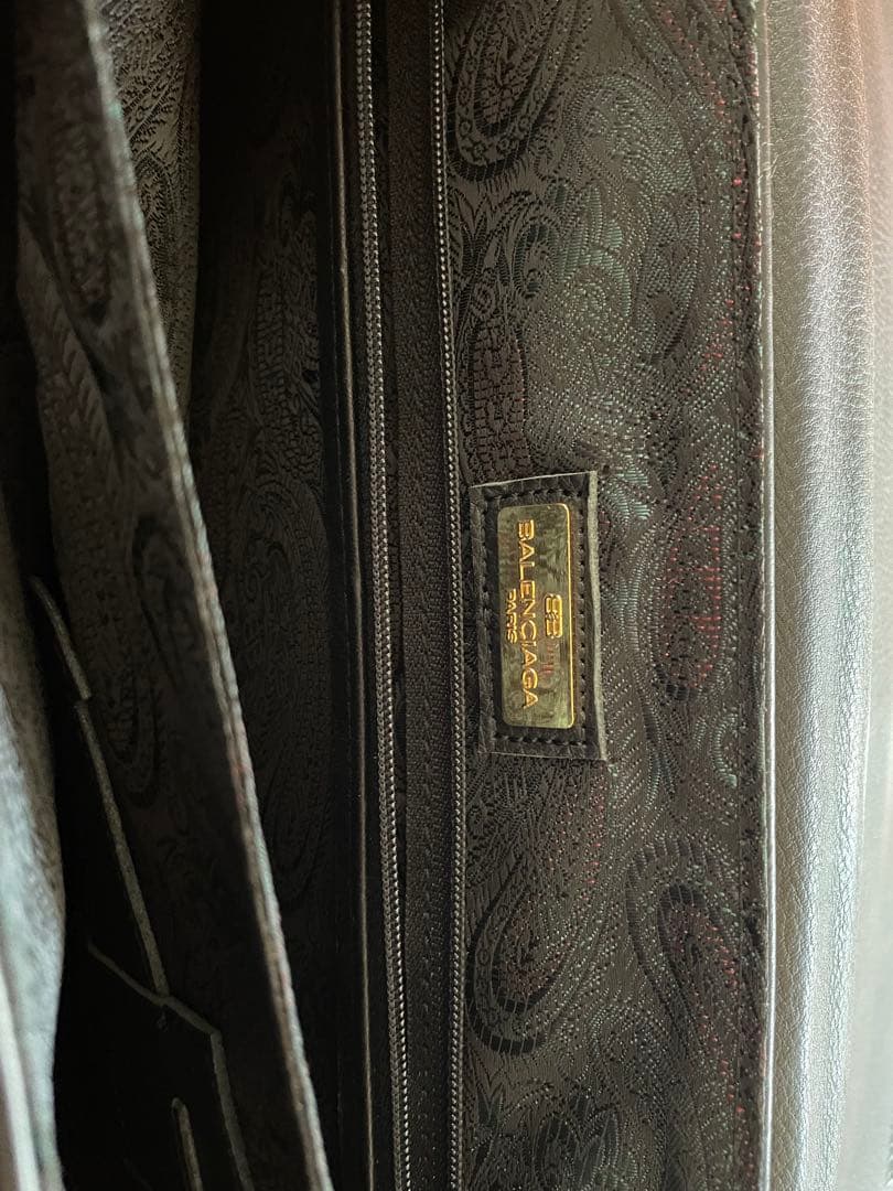 BALENCIAGA ビジネスバッグ ブラック/ブラウン