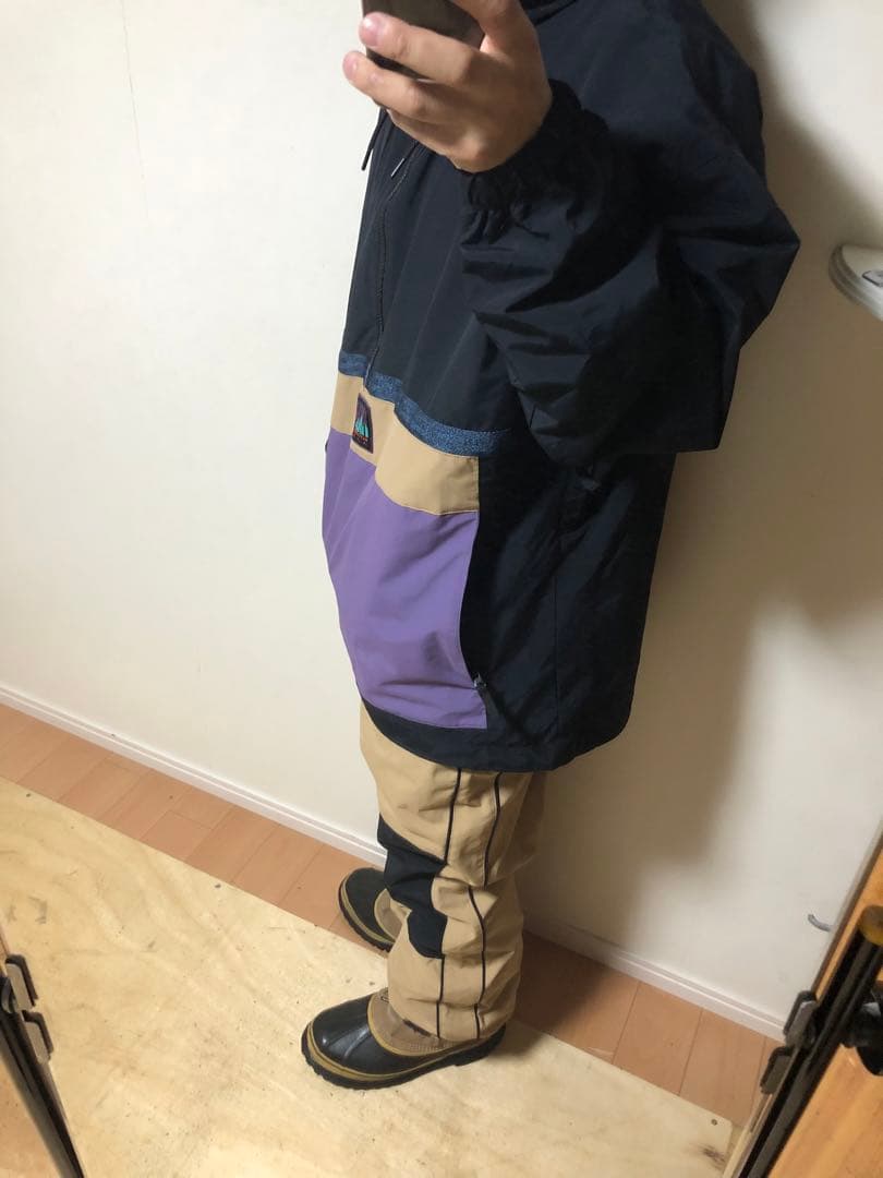 クイックシルバー ウェア セットアップ スノーボード グラトリ ジブ パーク