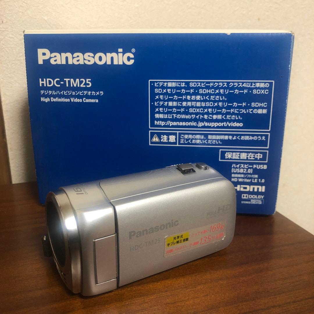 美品 Panasonic HDC-TM25 ビデオカメラ 完品