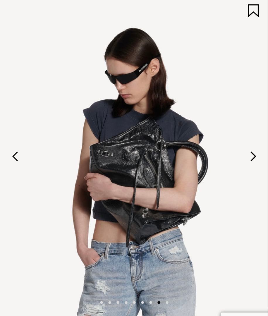 BALENCIAGA シティ バッグ ブラック