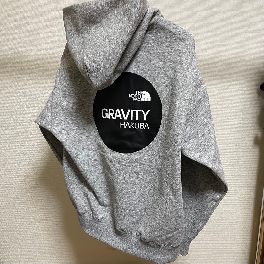ノースフェイス GRAVITY白馬限定フーディ【Lサイズ】パーカー グレー