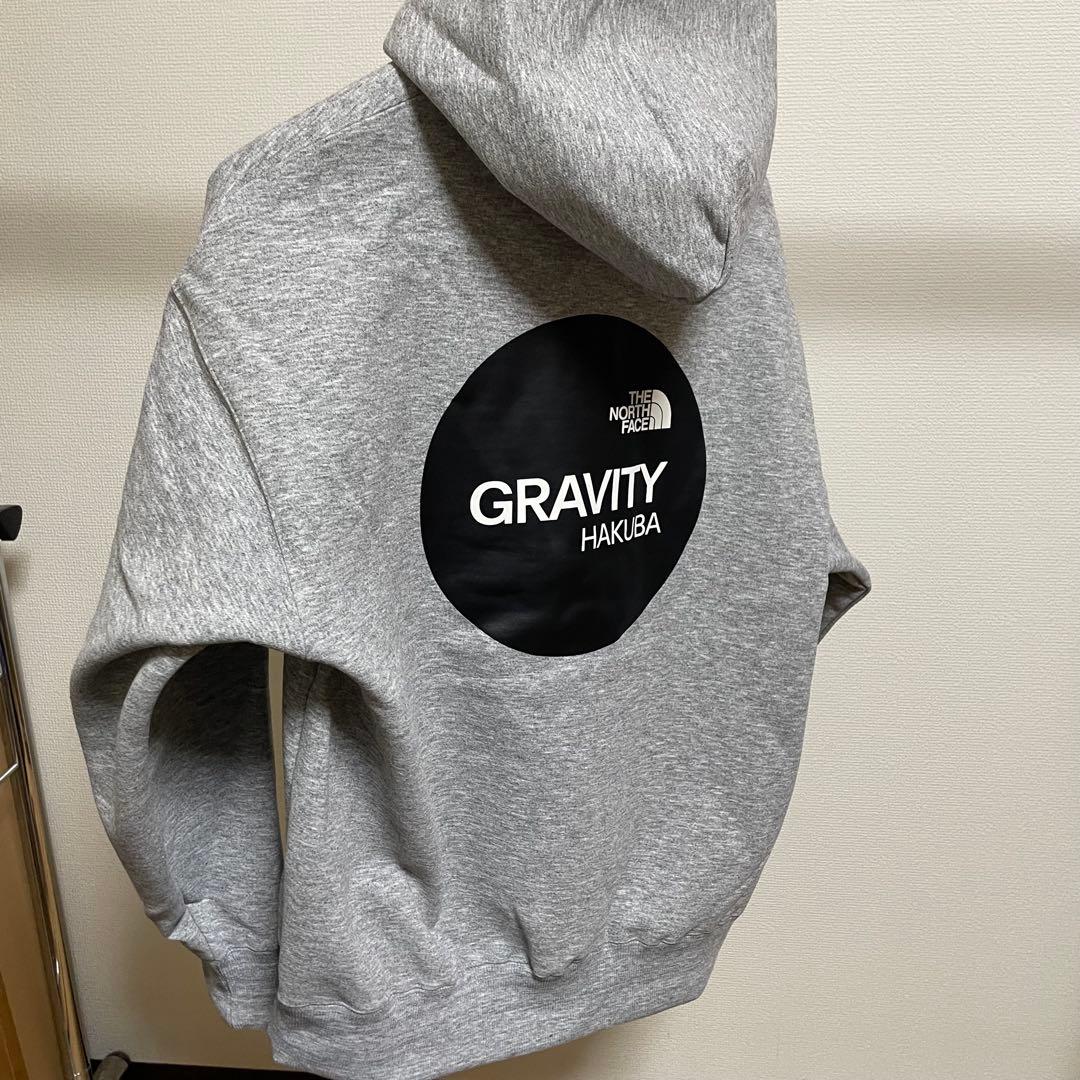 ノースフェイス GRAVITY白馬限定フーディ【Lサイズ】パーカー グレー