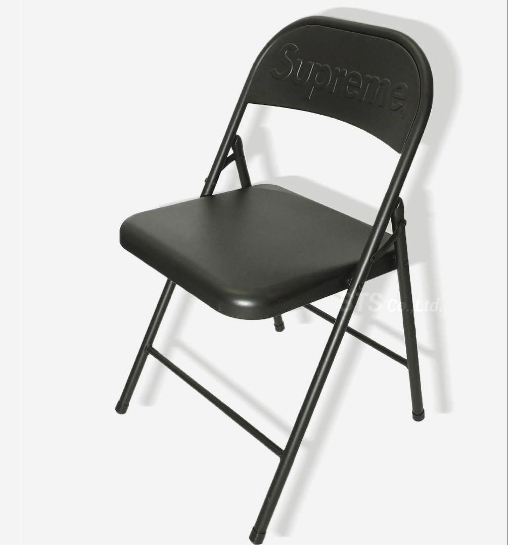 椅子 supreme l Folding Chair Black