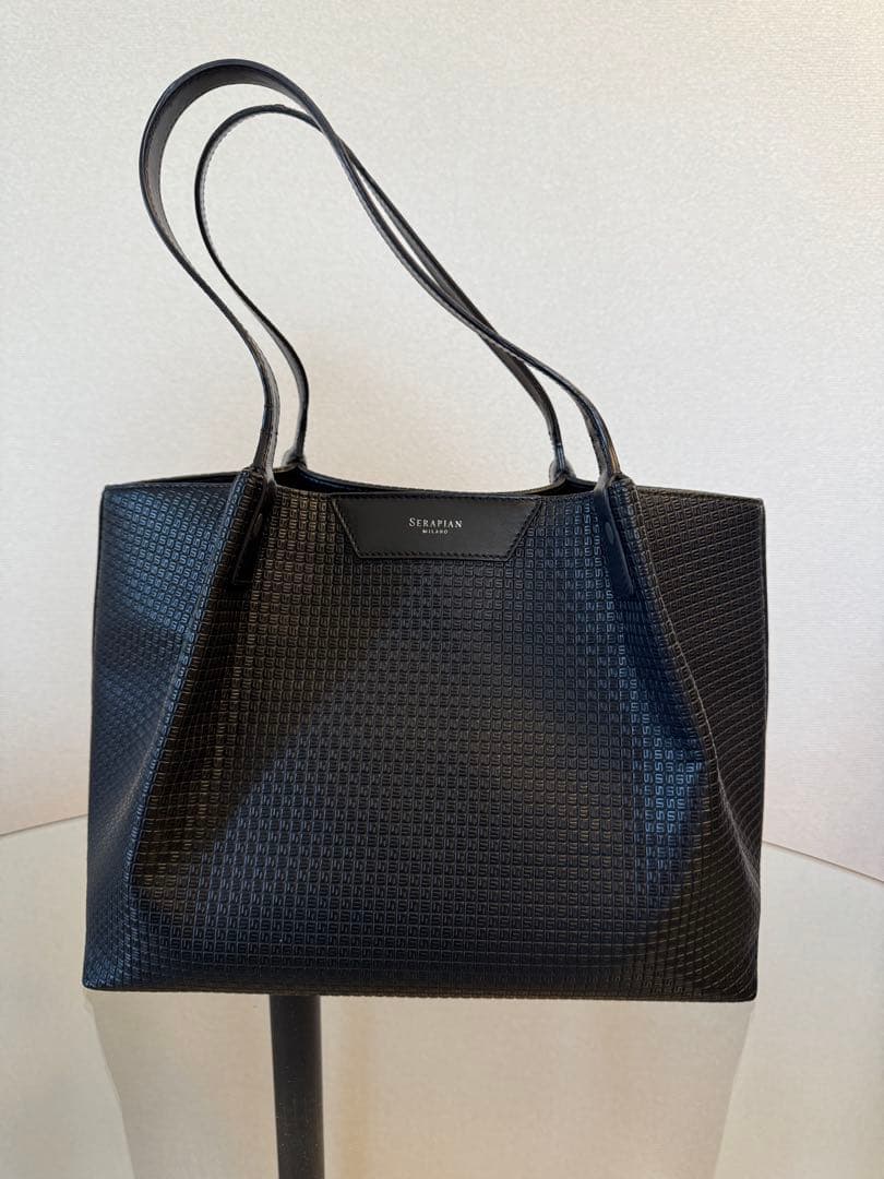 Serapian secret トートバッグ 黒